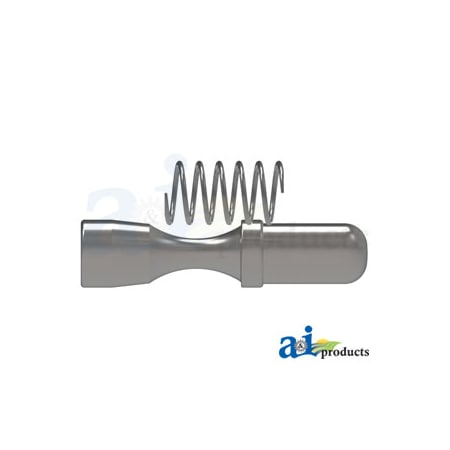 A & I Products Quick Disconnect Pin Kit 1-3/8" 21 Spline 5" x2" x1" A-13002021